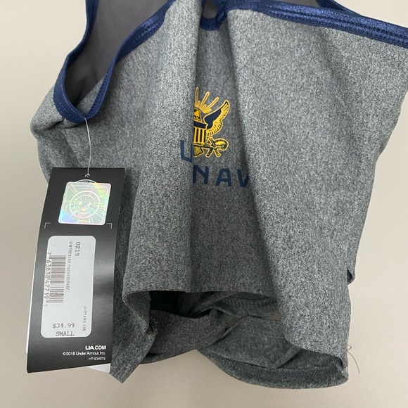 NWT Under Armour x US Navy Bralette-Cutouts,SMALL - Picture 3 of 4